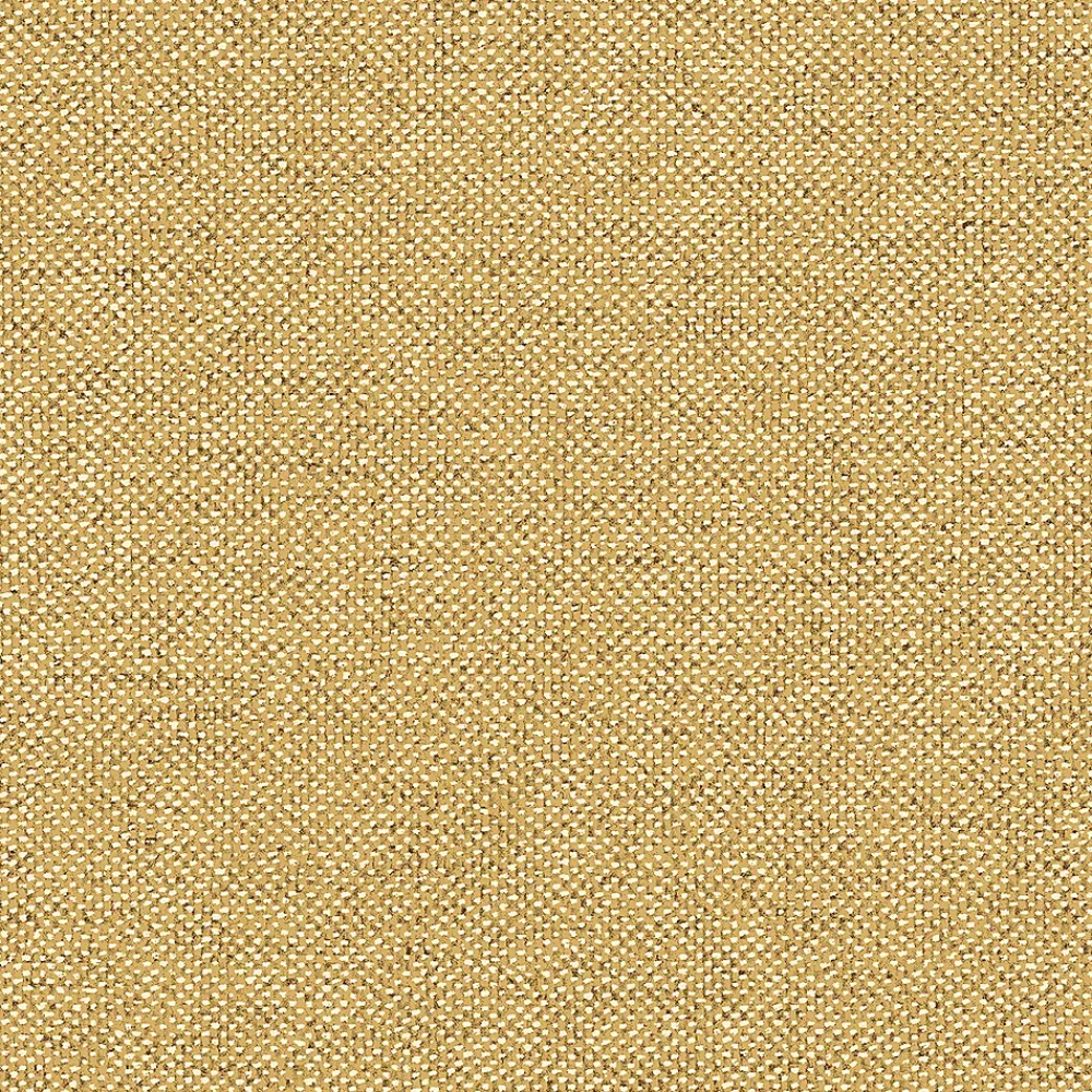 GoodHome Papier peint vinyle intissé uni aspect tissu jaune moutarde L.1005 x l.53cm , Mythe- Papier Peint