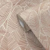 GoodHome Papier Peint<Papier peint vinyle intissé Gebu motif palmier rose L. 10,05m x l. 0,53m