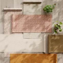GoodHome Papier Peint<Papier peint vinyle intissé Gebu motif palmier rose L. 10,05m x l. 0,53m