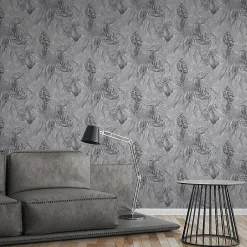GoodHome Papier peint vinyle intissé Ani- Papier Peint