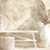 Papier Peint<Papier peint vinyle intissé feuillage beige L.1001 x l.53cm