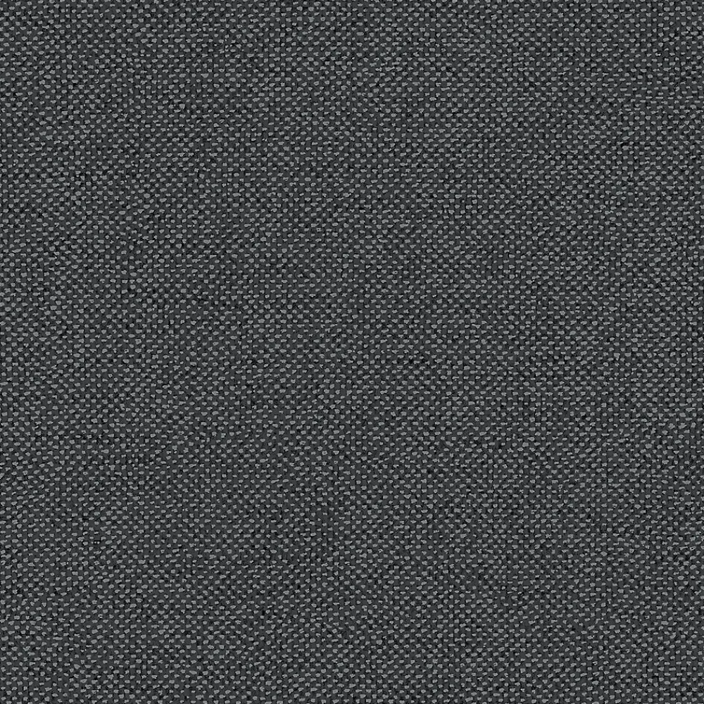 GoodHome Papier peint vinyle intissé uni aspect tissu gris anthracite L.1005 x l.53cm , Mythe- Papier Peint