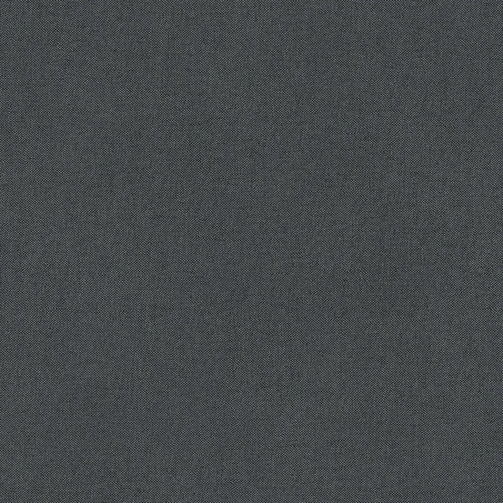 GoodHome Papier peint vinyle intissé uni aspect tissu gris anthracite L.1005 x l.53cm , Mythe- Papier Peint