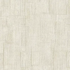 Lutece Papier peint vinyle intissé uni Kopa gris, beige L.1005 x l.53cm Lutèce- Papier Peint