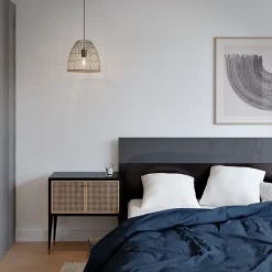 GoodHome Papier Peint<Papier peint Vinyle Intissé Moivre blanc