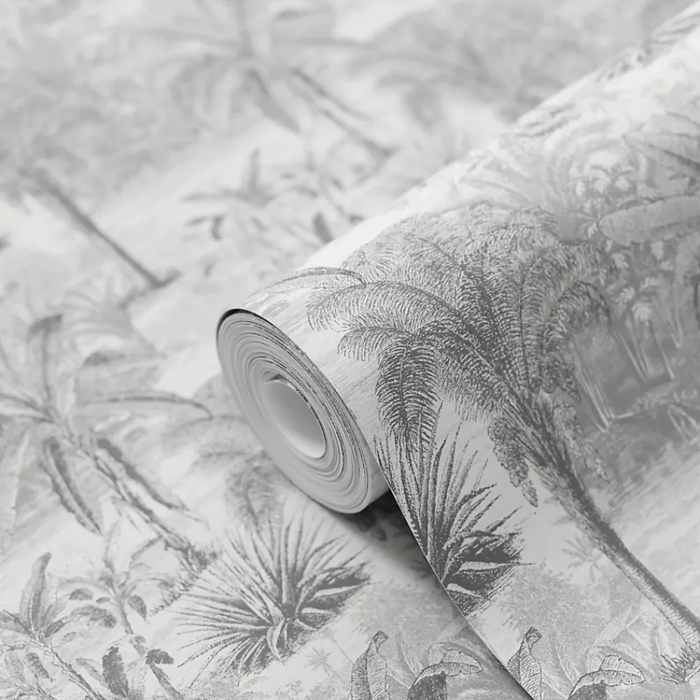 GoodHome Papier Peint<Papier peint Vinyle Intissé Onyk gris