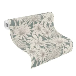 Rasch Papier Peint<Papier peint vinyle intissé tropical palmiers, bleu L.1001 x l.53cm , Oskar