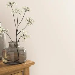 GoodHome Papier peint vinyle sur intissé Aune sable- Papier Peint