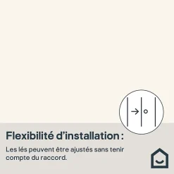 GoodHome Papier Peint<Papier peint vinyle sur intissé Aune blanc