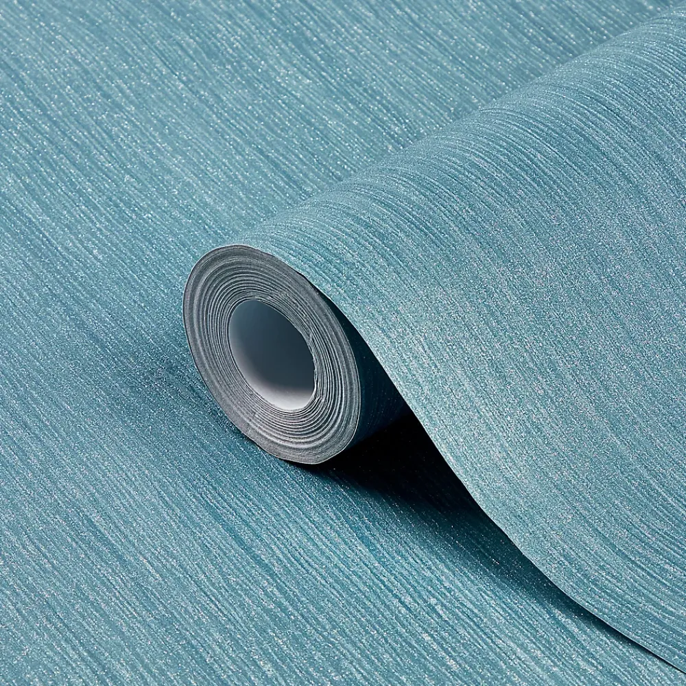 GoodHome Papier Peint<Papier peint vinyle sur intissé Lery bleu