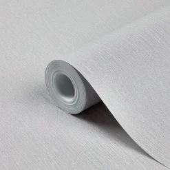 GoodHome Papier Peint<Papier peint vinyle sur intissé Lery gris clair