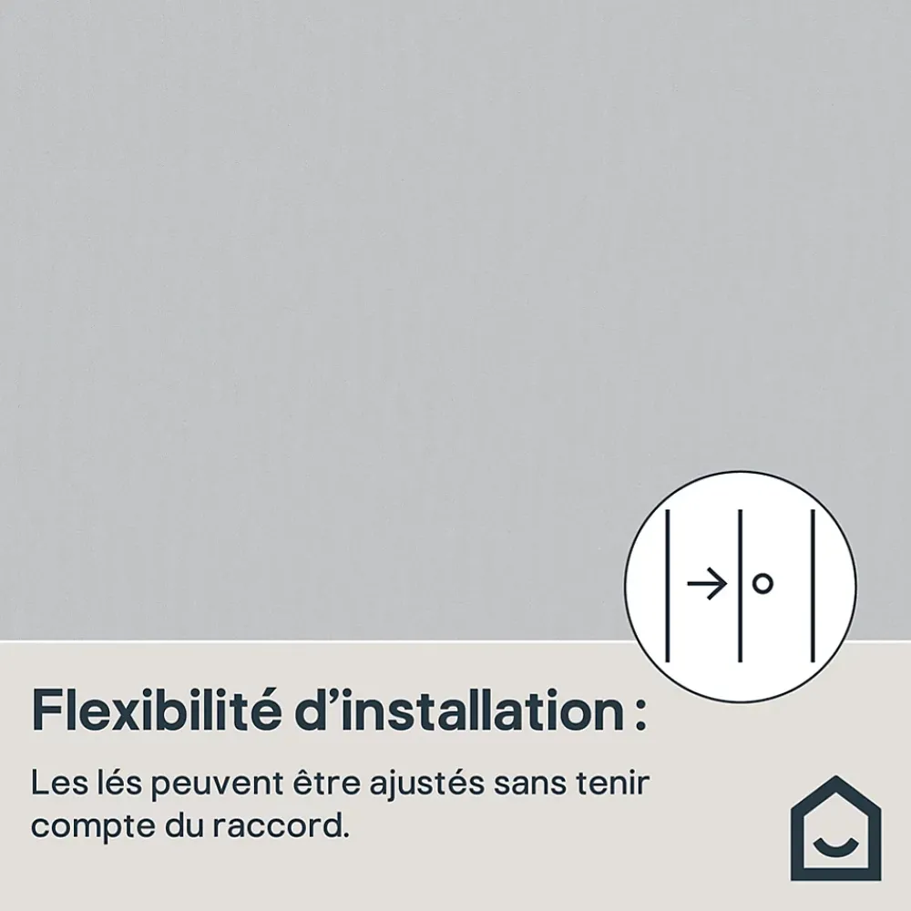 GoodHome Papier Peint<Papier peint vinyle sur intissé Aune gris clair