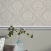 GoodHome Papier Peint<Papier peint vinyle sur intissé Mire beige