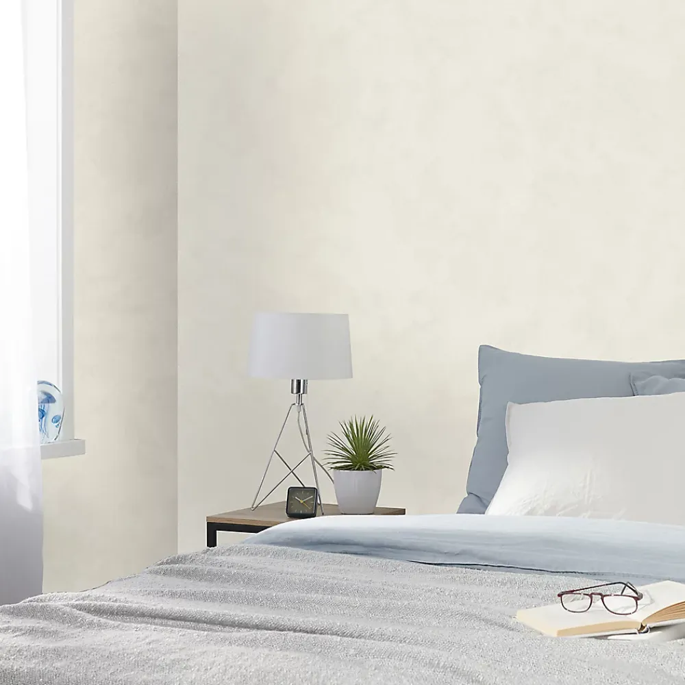 GoodHome Papier Peint<Papier peint vinyle sur intissé Izier crème