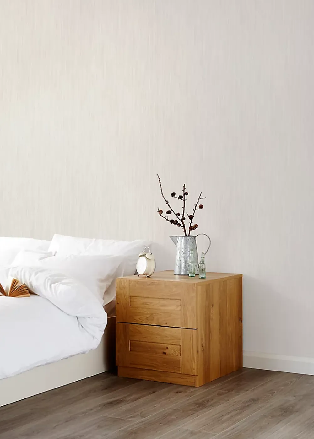 GoodHome Papier Peint<Papier peint vinyle sur intissé Lery beige