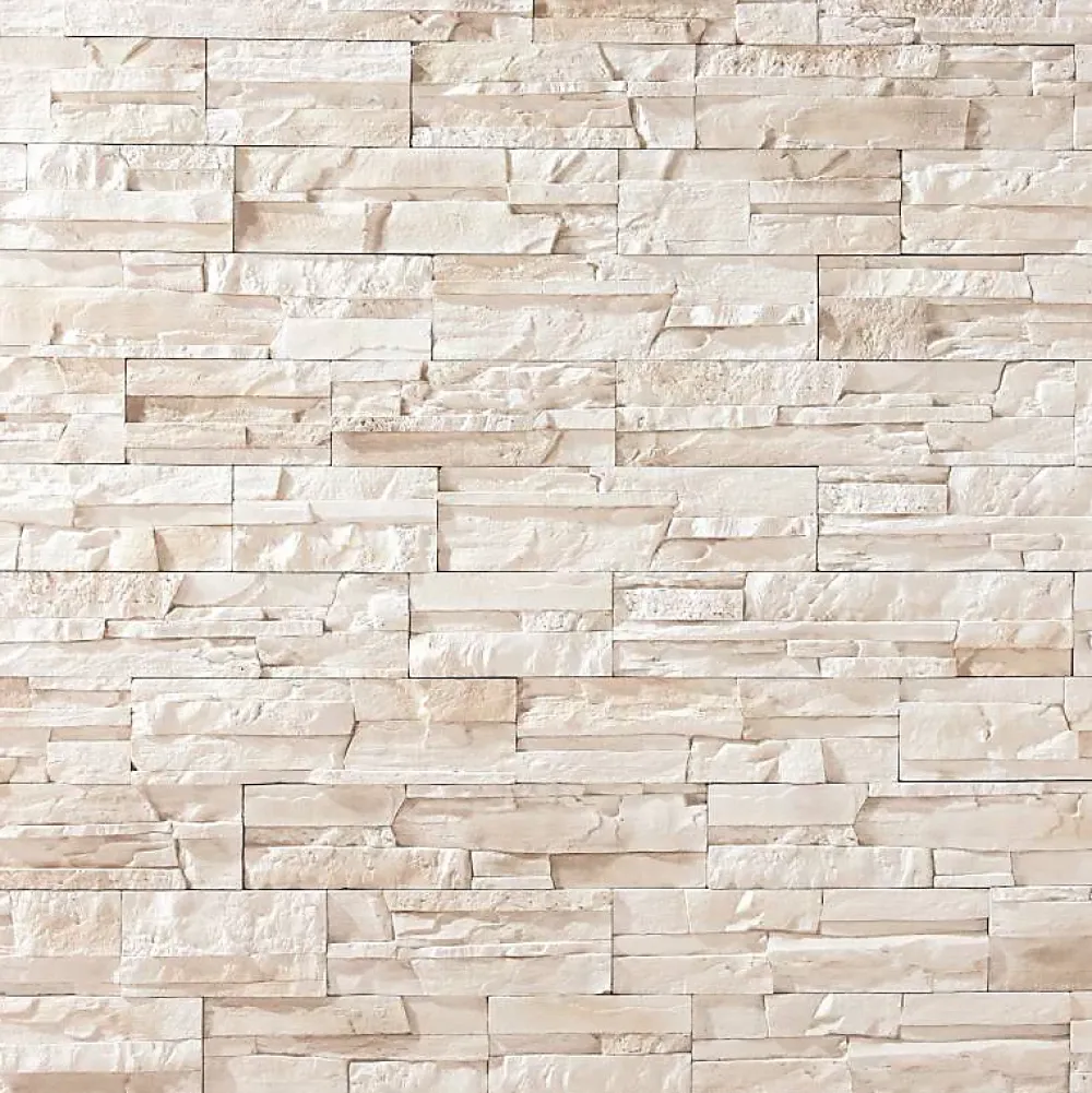Decoon Plaquette De Parement|Plaquette De Parement<Parement imitation pierre beige béton 0,52 m2