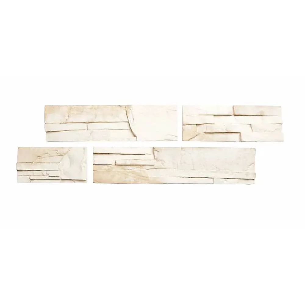 Decoon Plaquette De Parement|Plaquette De Parement<Parement imitation pierre beige béton 0,52 m2