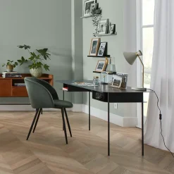 GoodHome Voir Tous Les Parquets|Parquet Contrecollé<Parquet contrecollé à coller point de hongrie en chêne Eslov finition vernis mat coloris naturel L.54 x l.9 x ép.1,4 cm