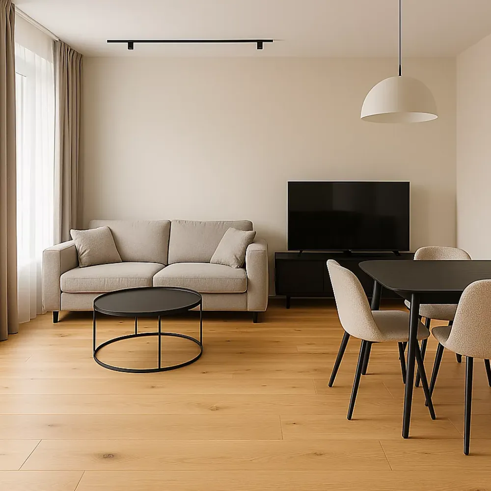 Wood And Cotta Parquet contrecollé Chêne naturel - Lame droite - Huilé - 2200x240x15mm- Voir Tous Les Parquets|Parquet Contrecollé