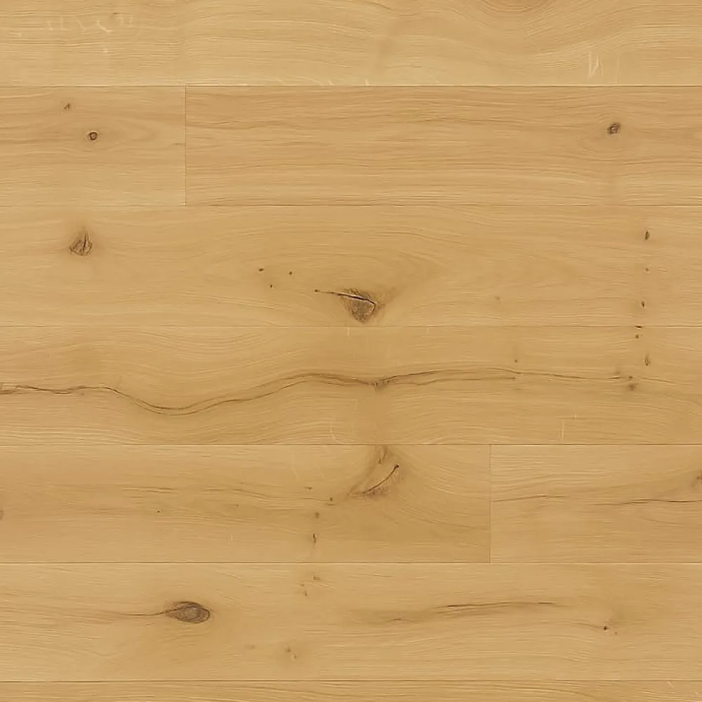 Wood And Cotta Parquet contrecollé Chêne naturel - Lame droite - Huilé - 2200x240x15mm- Voir Tous Les Parquets|Parquet Contrecollé