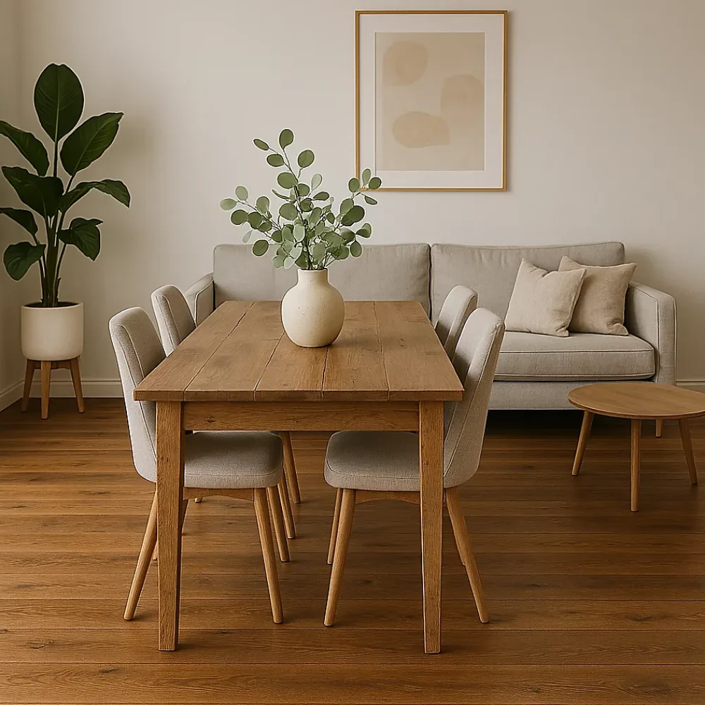 Wood And Cotta Parquet contrecollé Chêne naturel - Lame droite - Huilé - Fumé foncé 1900x190x14mm- Parquet Contrecollé|Voir Tous Les Parquets