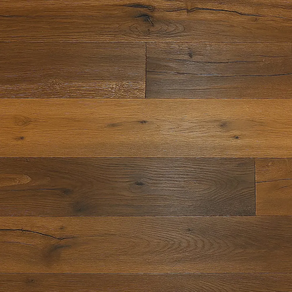 Wood And Cotta Parquet contrecollé Chêne naturel - Lame droite - Huilé - Fumé foncé 1900x190x14mm- Parquet Contrecollé|Voir Tous Les Parquets