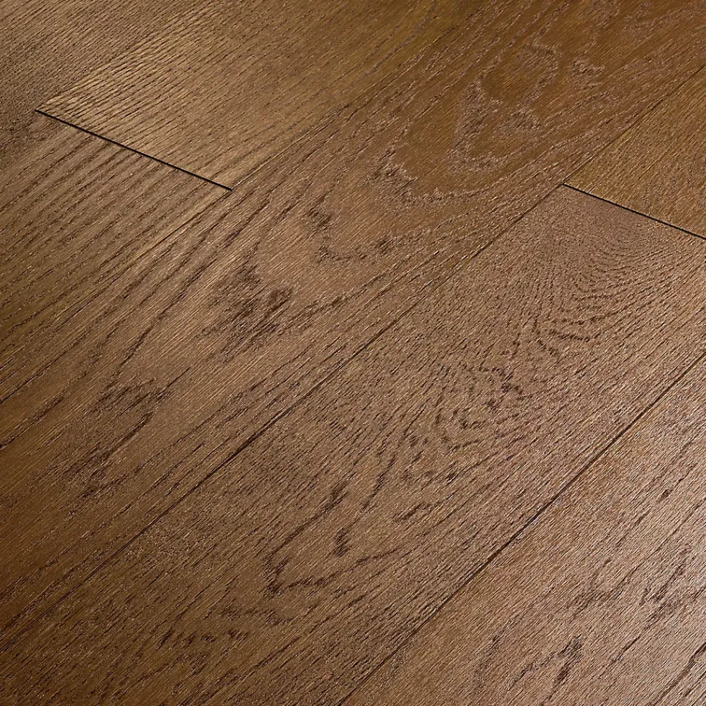 GoodHome Parquet contrecollé clipsable Skara L en chêne huilé rustique compatible pièces humides- Parquet Contrecollé|Voir Tous Les Parquets