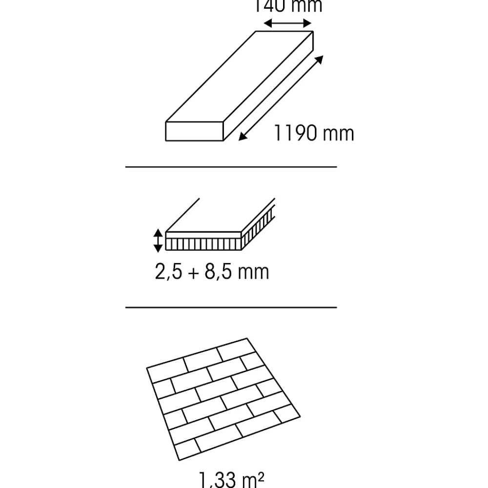 GoodHome Parquet contrecollé clipsable Skara L en chêne huilé rustique compatible pièces humides- Parquet Contrecollé|Voir Tous Les Parquets