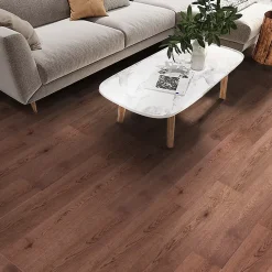 GoodHome Parquet contrecollé clipsable Skara XL en chêne verni rustique- Parquet Contrecollé|Voir Tous Les Parquets