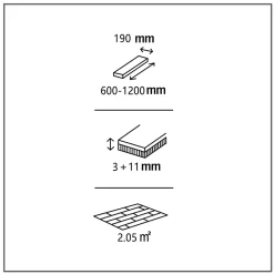 GoodHome Parquet contrecollé clipsable Skara XL en chêne verni rustique- Parquet Contrecollé|Voir Tous Les Parquets