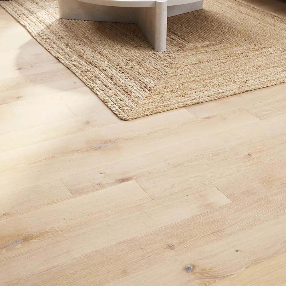 GoodHome Parquet Contrecollé|Voir Tous Les Parquets<Parquet contrecollé clipsable Belve M en chêne verni blanc