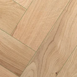 GoodHome Voir Tous Les Parquets|Parquet Contrecollé<Parquet contrecollé clipsable Padillac bâtons rompus en chêne français verni naturel