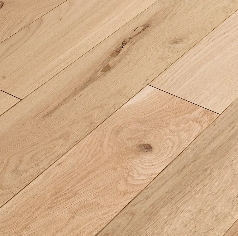 GoodHome Parquet Contrecollé|Voir Tous Les Parquets<Parquet contrecollé clipsable Padillac L 119cm en chêne français verni naturel