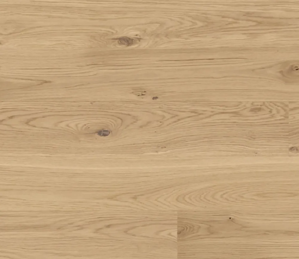 Parquet contrecollé clipsable en chêne beige rustique mat l.18,4 x L.121 cm x ép.12 mm- Parquet Contrecollé|Voir Tous Les Parquets