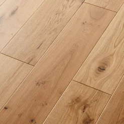 GoodHome Parquet Contrecollé|Voir Tous Les Parquets<Parquet contrecollé clipsable Visby XL en chêne verni blond rustique