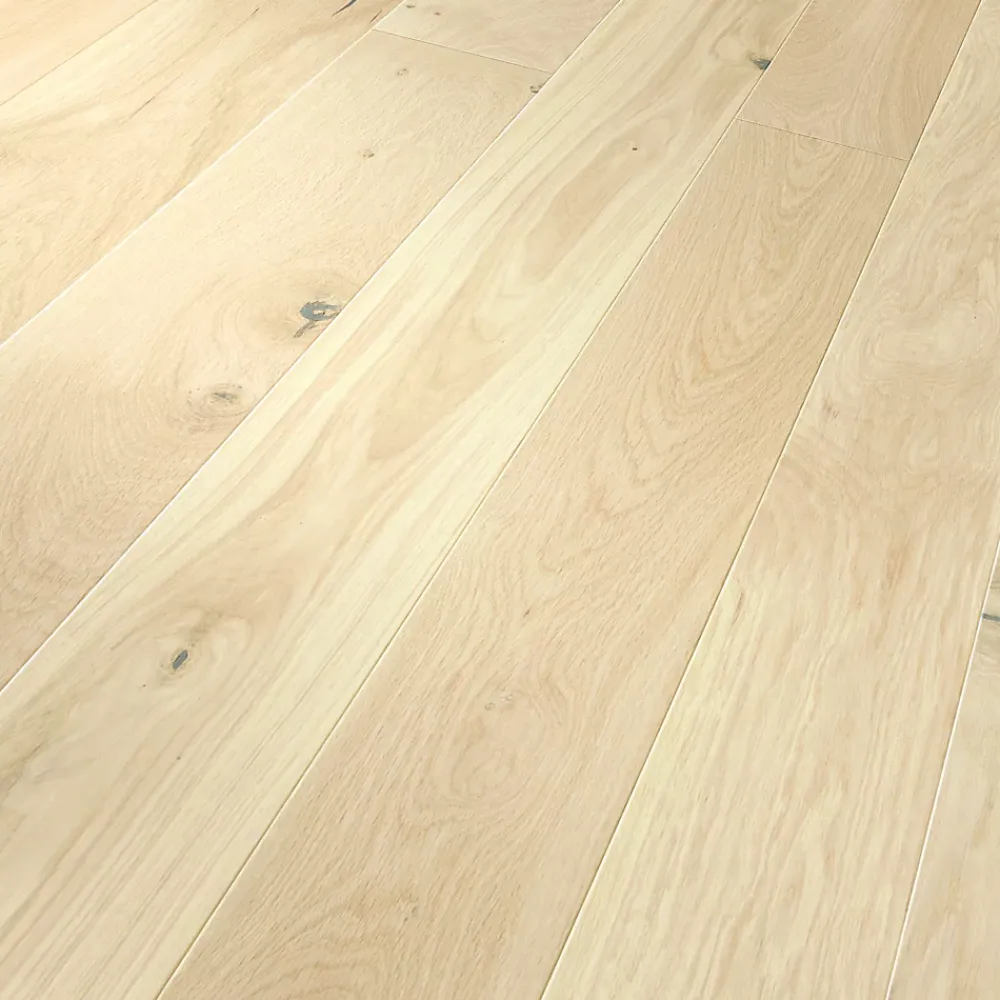 GoodHome Parquet contrecollé clipsable Lulea XL en chêne vernis naturel rustique- Parquet Contrecollé|Voir Tous Les Parquets