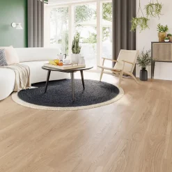 GoodHome Parquet contrecollé clipsable Lulea XL en chêne huilé naturel- Parquet Contrecollé|Voir Tous Les Parquets
