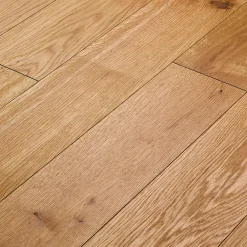 GoodHome Parquet Contrecollé|Voir Tous Les Parquets<Parquet contrecollé clipsable Visby L en chêne huilé blond compatible pièces humides