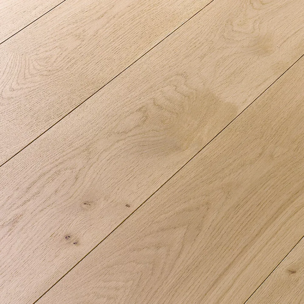 GoodHome Parquet Contrecollé|Voir Tous Les Parquets<Parquet contrecollé clipsable Padillac XL 200 cm en chêne français verni naturel