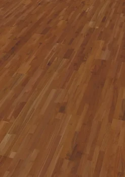 Parquet massif à coller 4 frises en teck verni- Parquet Massif|Voir Tous Les Parquets