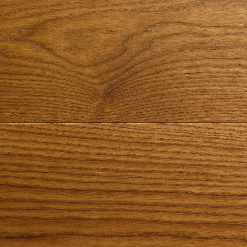 GoodHome Parquet massif à coller Dryby M en frêne huilé brun compatible pièces humides- Parquet Massif|Voir Tous Les Parquets