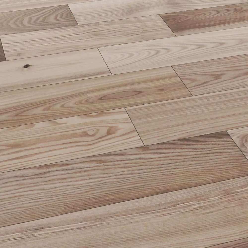 GoodHome Parquet Massif|Voir Tous Les Parquets<Parquet massif à coller Inash M en frêne verni naturel