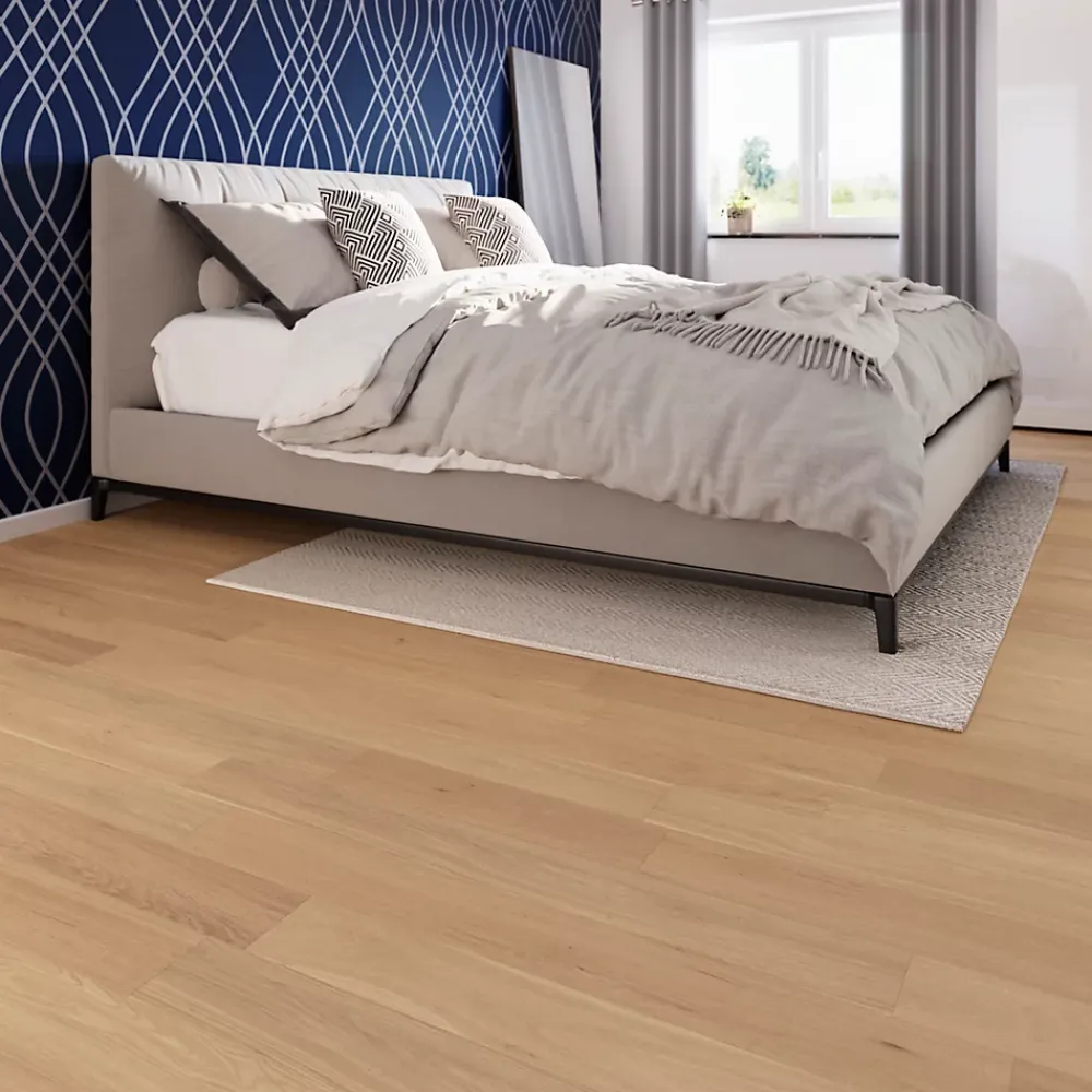 GoodHome Parquet Massif|Voir Tous Les Parquets<Parquet massif à coller Lulea S en chêne huilé naturel