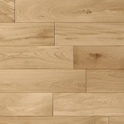 GoodHome Parquet Massif|Voir Tous Les Parquets<Parquet massif à coller Visby XL en chêne huilé blond