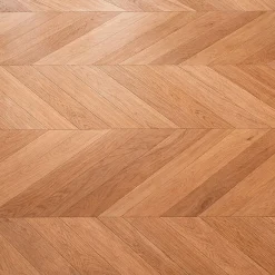 Dileci Parquet Chevron|Voir Tous Les Parquets<Parquet massif chêne français, Point de Hongrie / Chevron 600x120x15 mm, Teinte Bois Naturel -