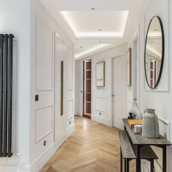 Dileci Parquet Chevron|Voir Tous Les Parquets<Parquet massif chêne français, Point de Hongrie / Chevron 600x120x15 mm, Teinte Bois Naturel -