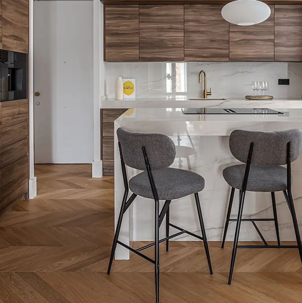 Dileci Parquet Chevron|Voir Tous Les Parquets<Parquet massif chêne français, Point de Hongrie / Chevron 600x120x15 mm, Teinte Bois Naturel -