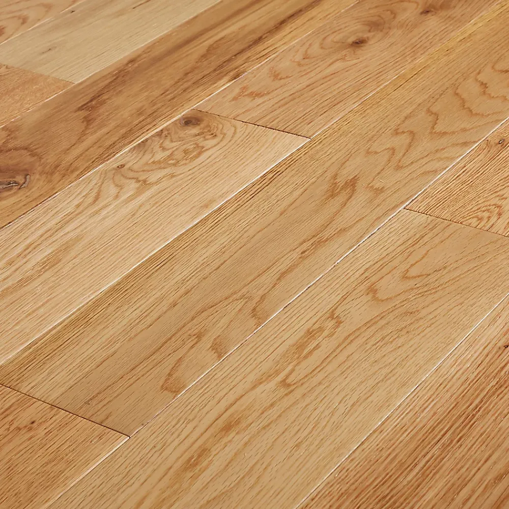 GoodHome Voir Tous Les Parquets|Parquet Massif<Parquet massif clipsable en chêne Laholm finition vernis mat coloris naturel
