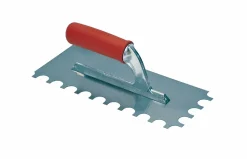 Raimondi Peigne 28 cm manche caoutchouc ouvert demi lune - Peigne manche caoutchouc 15- Outils Du Carreleur