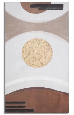Mauro Ferretti Panneau Tasseau Bois<Peinture sur toile abstraite multicolore cm 180x4,8x100